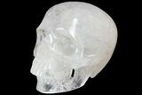 Realistic, Polished Quartz Crystal Skull #116693-2